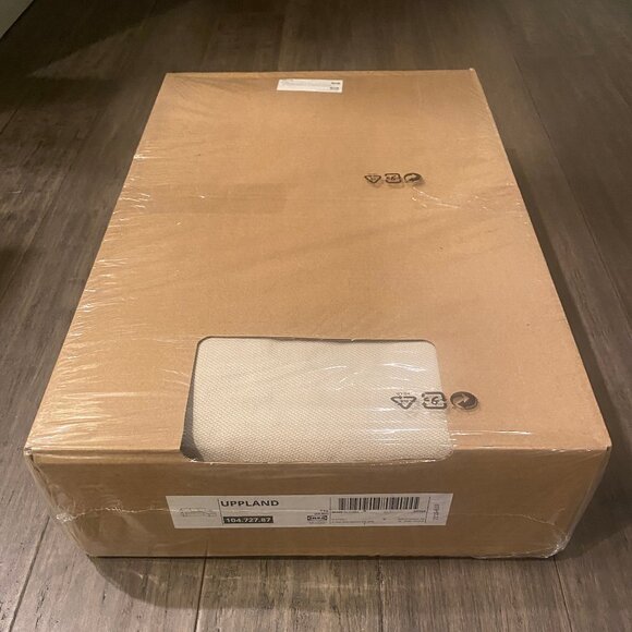 New in box ! IKEA UPPLAND Cover For Sofa With Chaise/Hallarp Beige 104.727.87